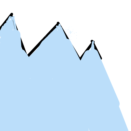 Mountain drawing by Sukuna