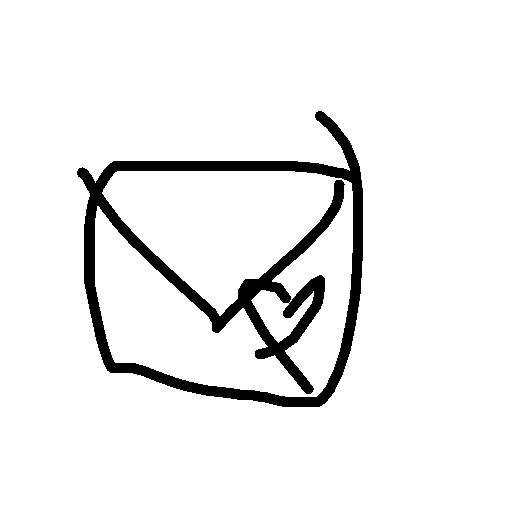 Mailbox drawing by led