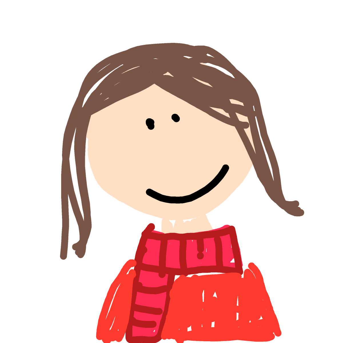 Scarf drawing by iron-wise-doodler