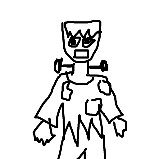 Frankenstein drawing by ria-ria-ria