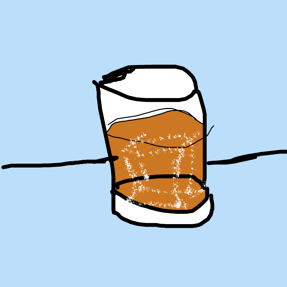 Whisky Glass drawing by marga