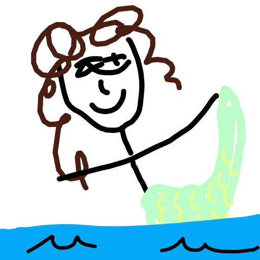 Mermaid drawing by snow-hyper-camp