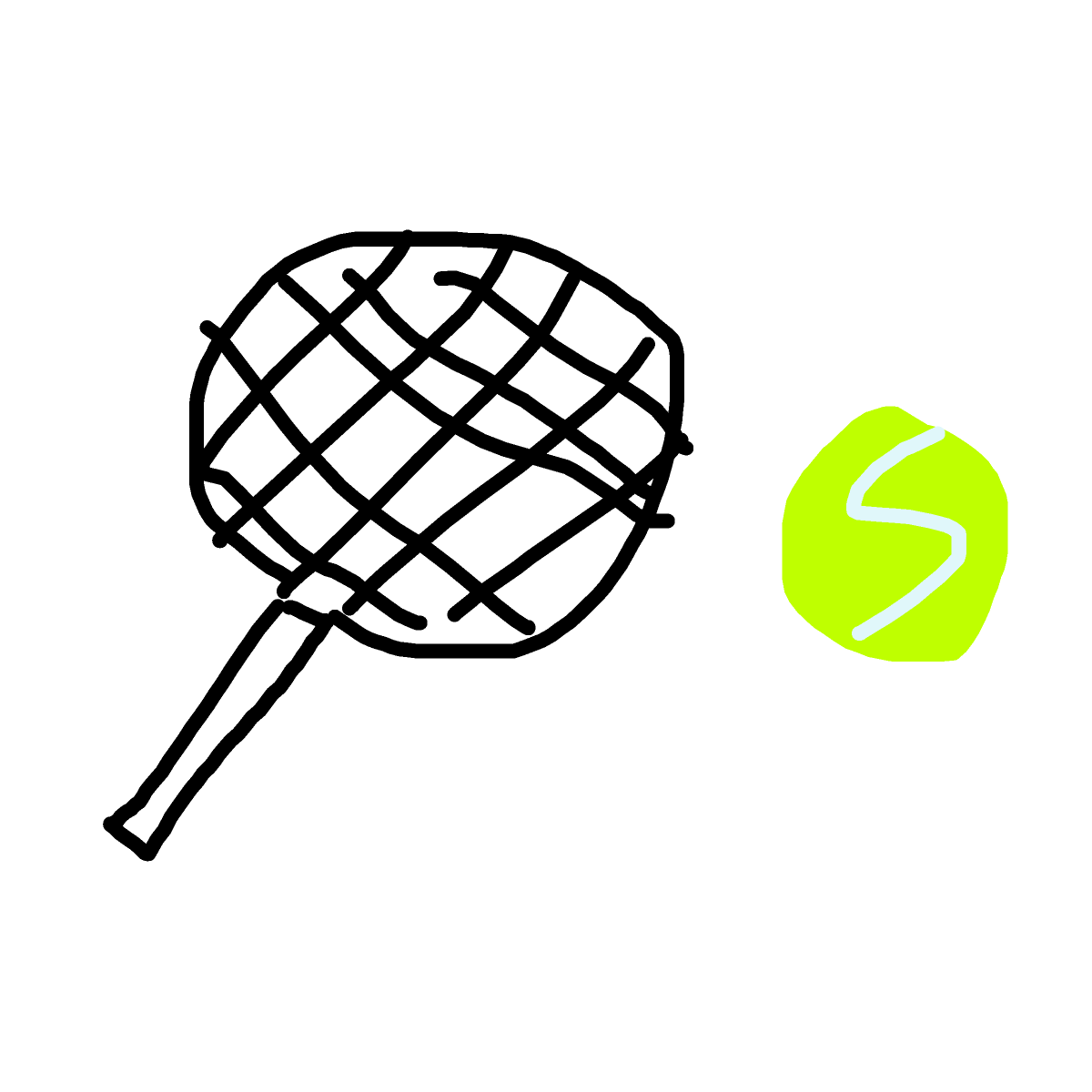 Tennis drawing by tirza