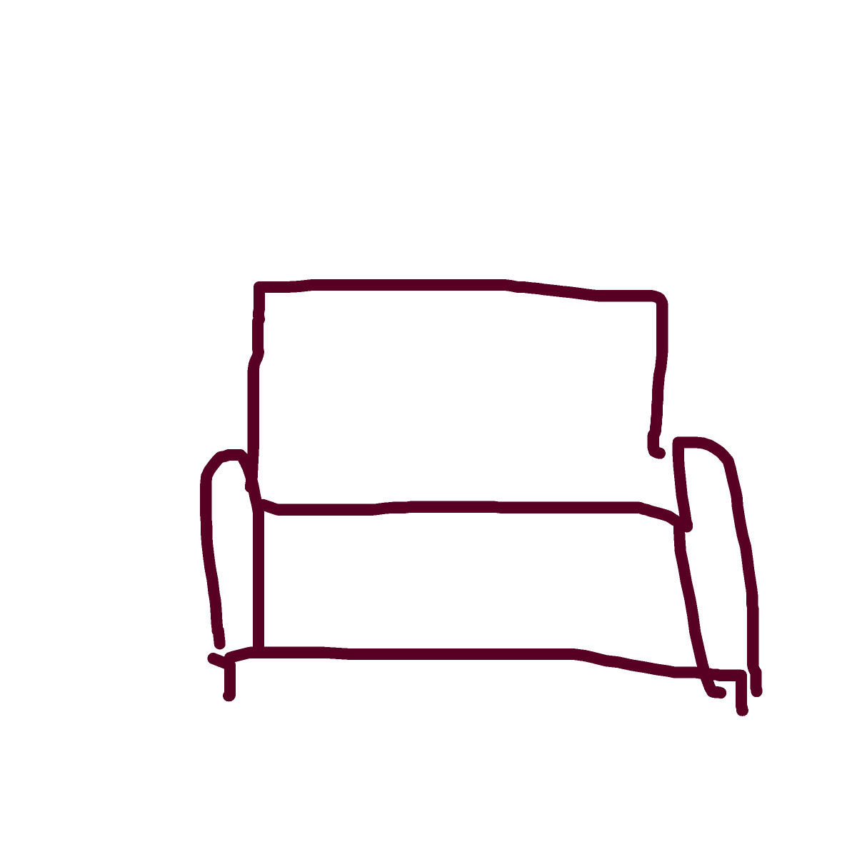 Sofa drawing by swift-true-hero