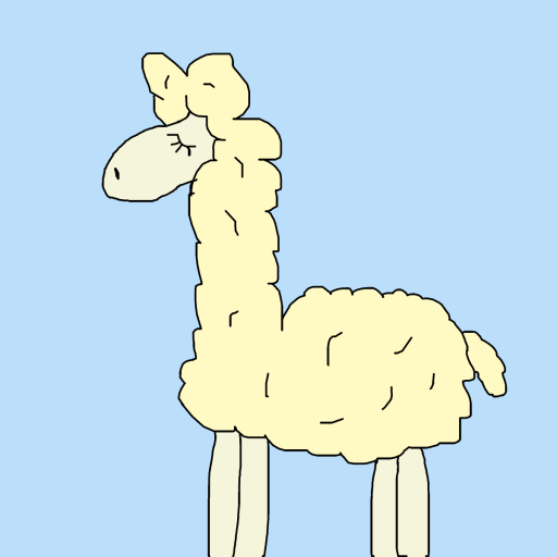 Alpaca drawing by krissywissy