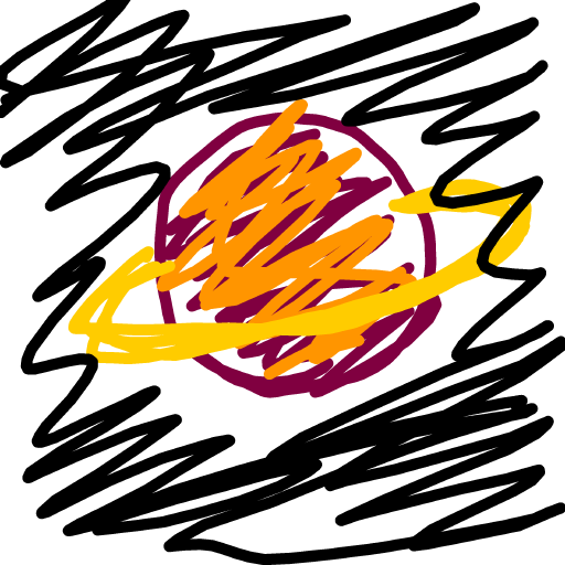 Saturn drawing by Tinkerbell