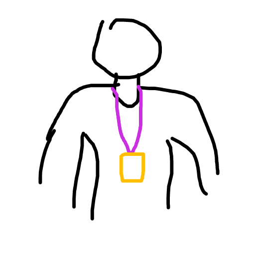 Lanyard drawing by skye