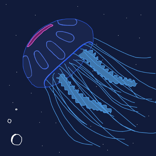 Jellyfish drawing by firecracker