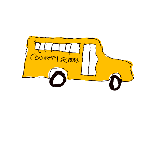 School Bus drawing by lead-hyper-drive
