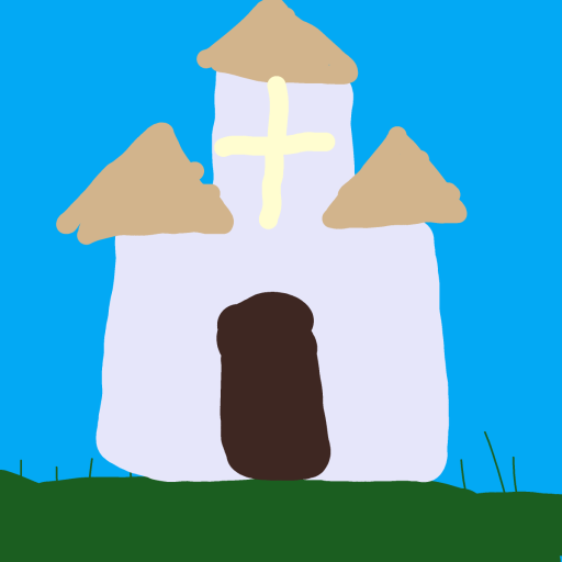 Church drawing by Fih