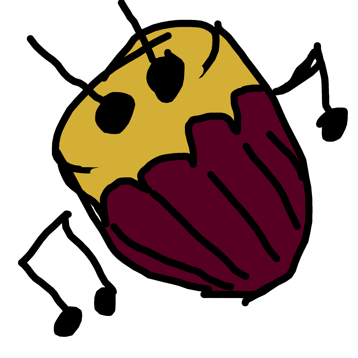 Drum drawing by jukgaa