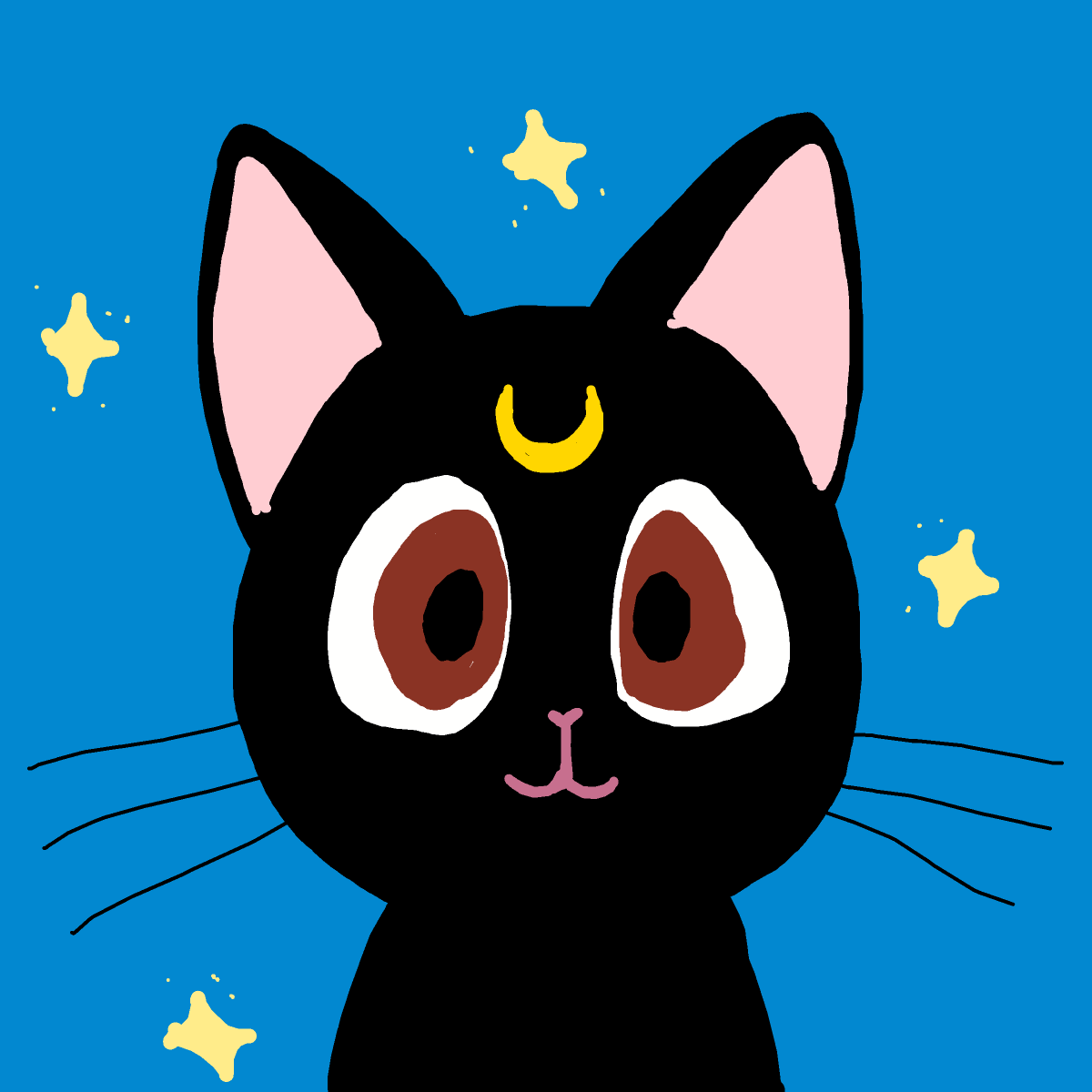 Luna drawing by marimou