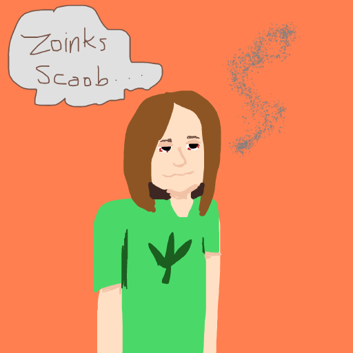 Shaggy drawing by rockystardust