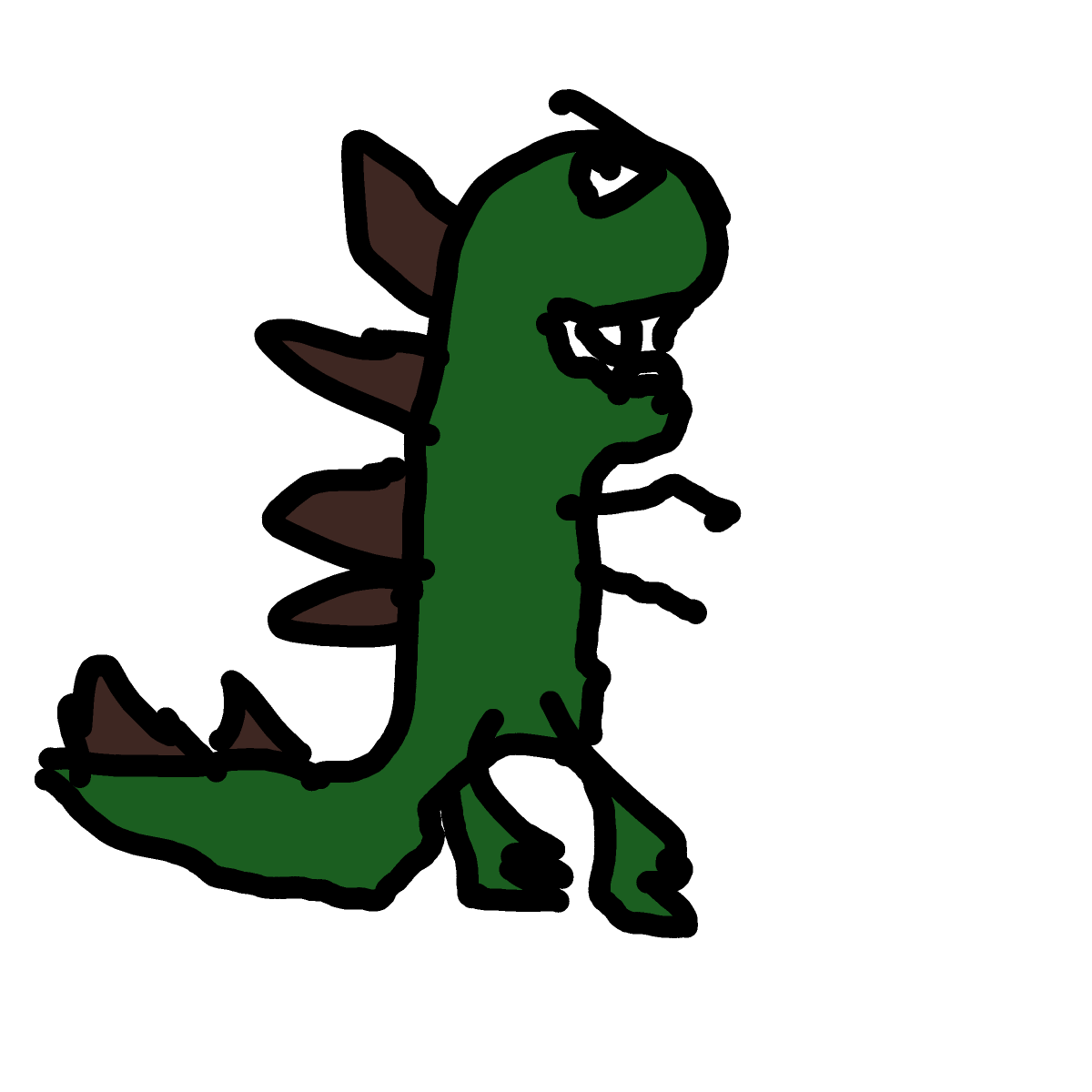 T-Rex drawing by Almog