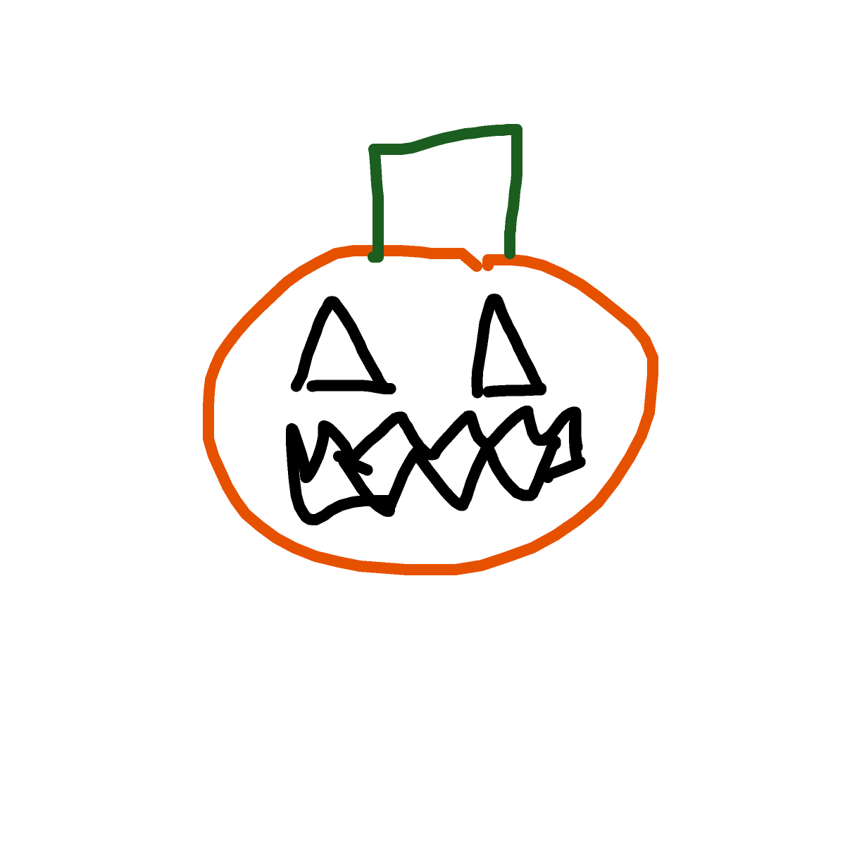 Pumpkin drawing by sage-gamma-web