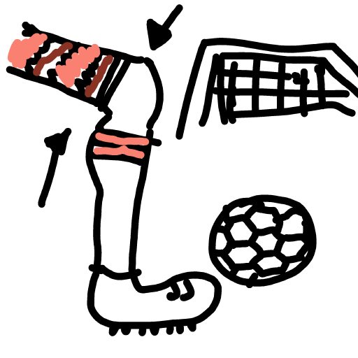 Leg drawing by SafiyyaJ