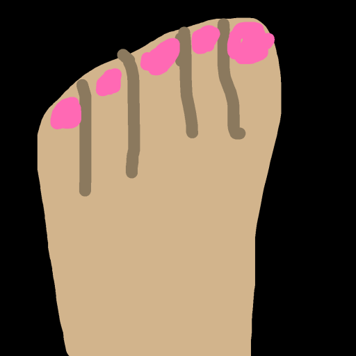 Toe drawing by el fardoni