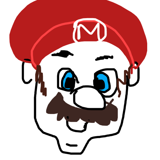 Mario drawing by grou