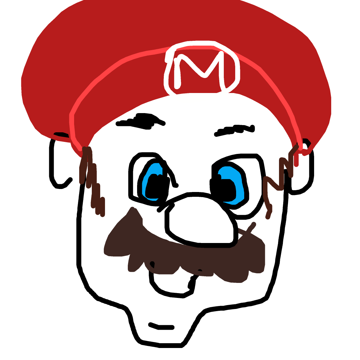 Mario drawing by grou