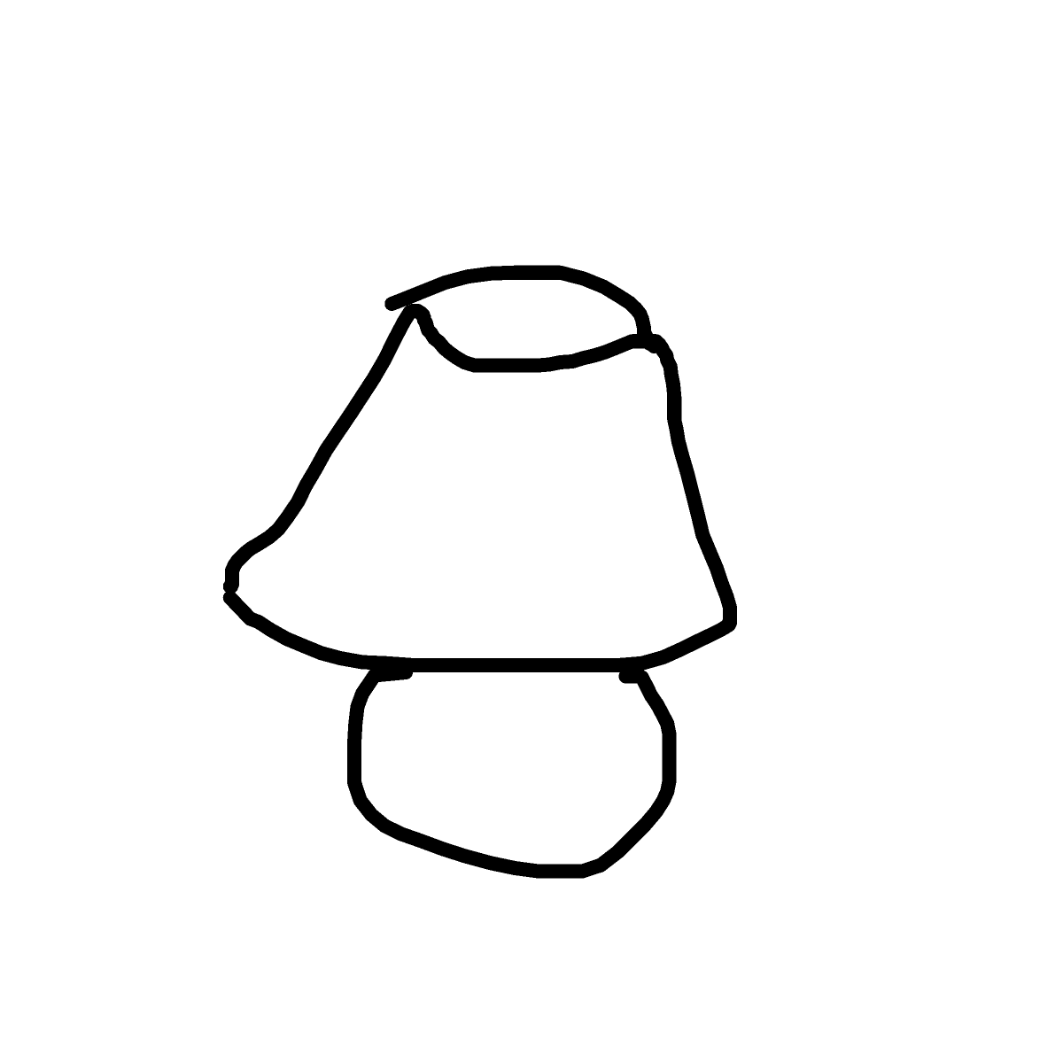 Lamp drawing by lili
