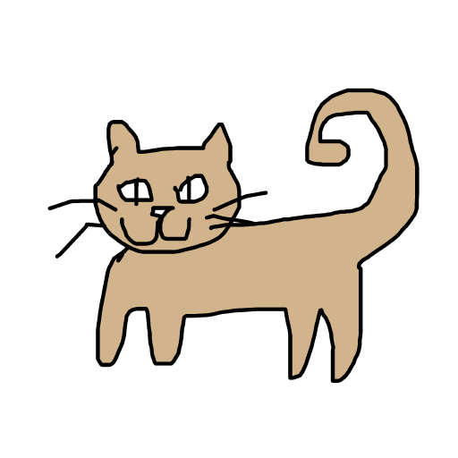 Cat drawing by jopotihnik