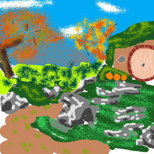 The Shire drawing by Guardianoflives
