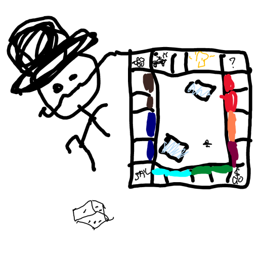 Monopoly drawing by princess fiona