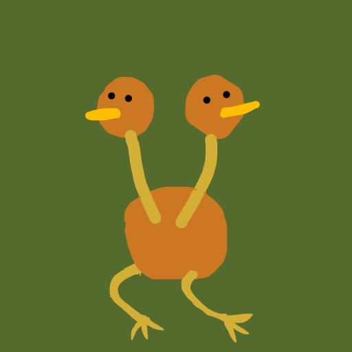 Doduo drawing by nicodarunia