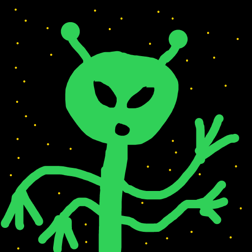 Alien drawing by dan