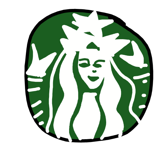 Starbucks drawing by Timmie