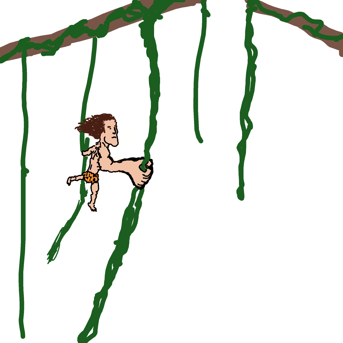 Tarzan drawing by godor