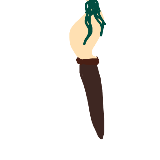 Paintbrush drawing by audrey
