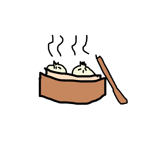 Dumpling drawing by paradutchman