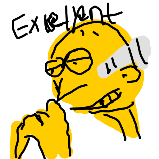 Mr Burns drawing by mike_eff