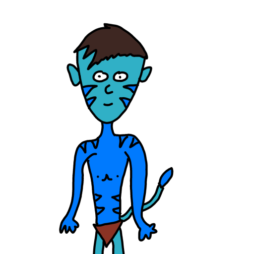 Avatar drawing by conn0rr