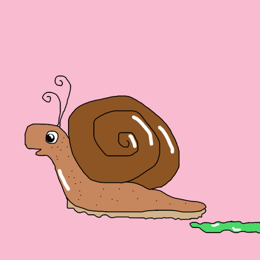Snail drawing by krissywissy