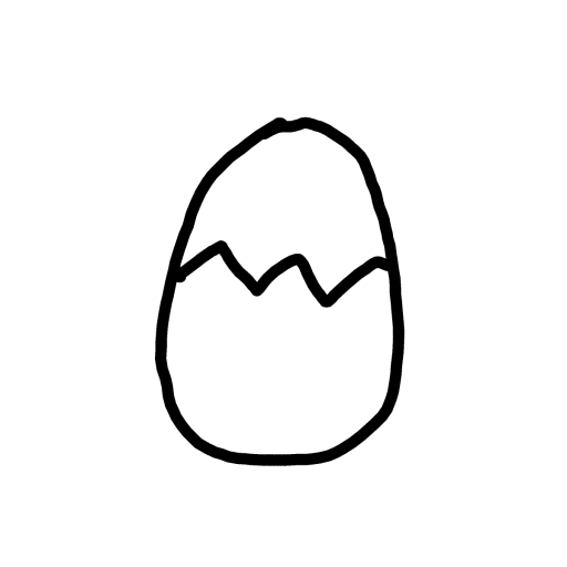 Egg drawing by sand-super-build