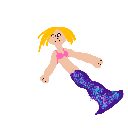 Mermaid drawing by harryw