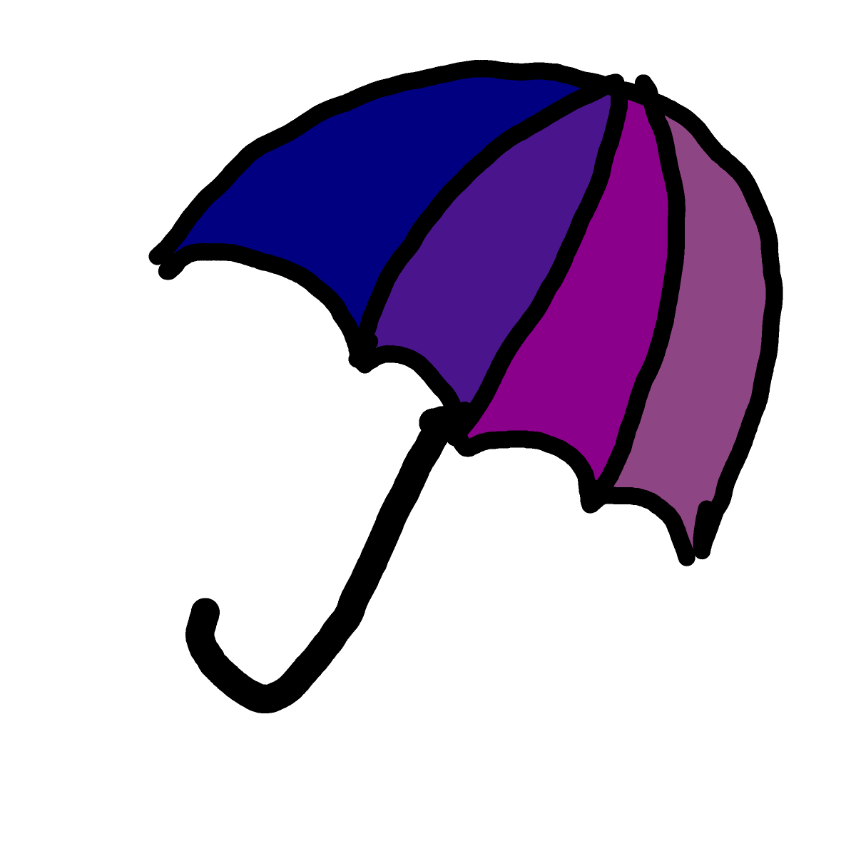 Umbrella drawing by Toni27