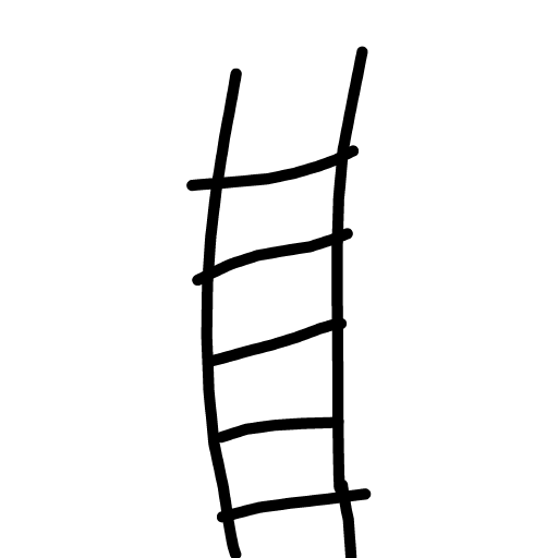 Ladder drawing by Bri3