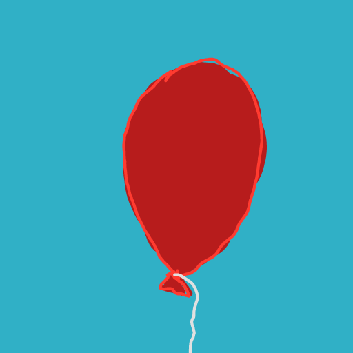 Balloon drawing by Guardianoflives