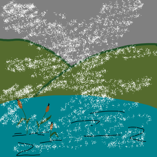 Fog drawing by godor