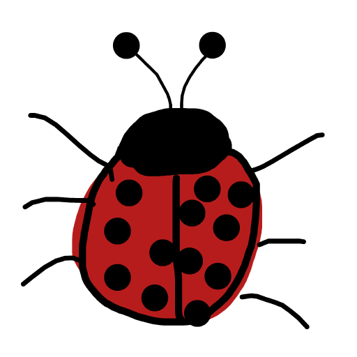 Ladybug drawing by spleenonlean