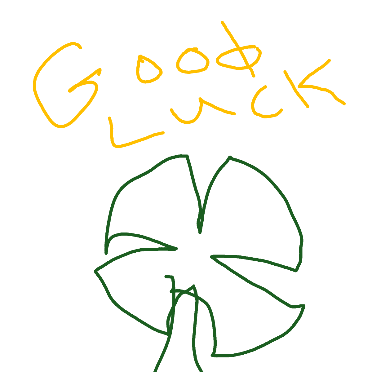 Shamrock drawing by coal-mild-peace