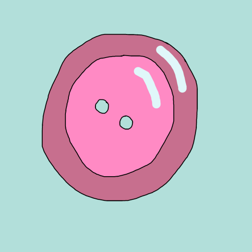 Button drawing by krissywissy