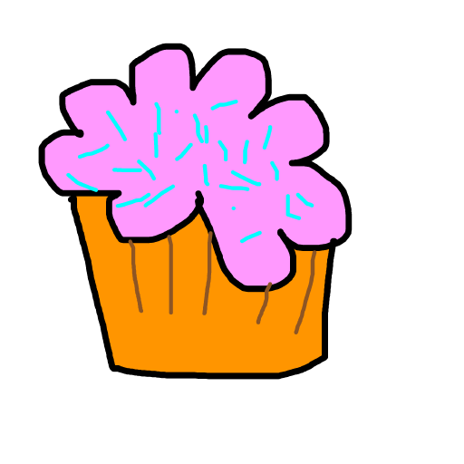Cupcake drawing by mikestam195