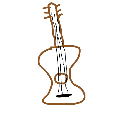 Guitar drawing by coal-star-data