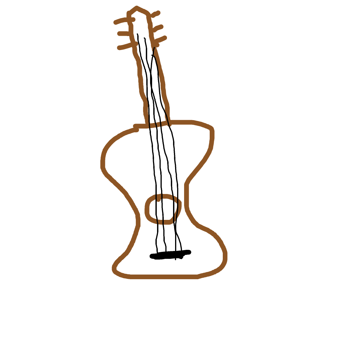 Guitar drawing by coal-star-data