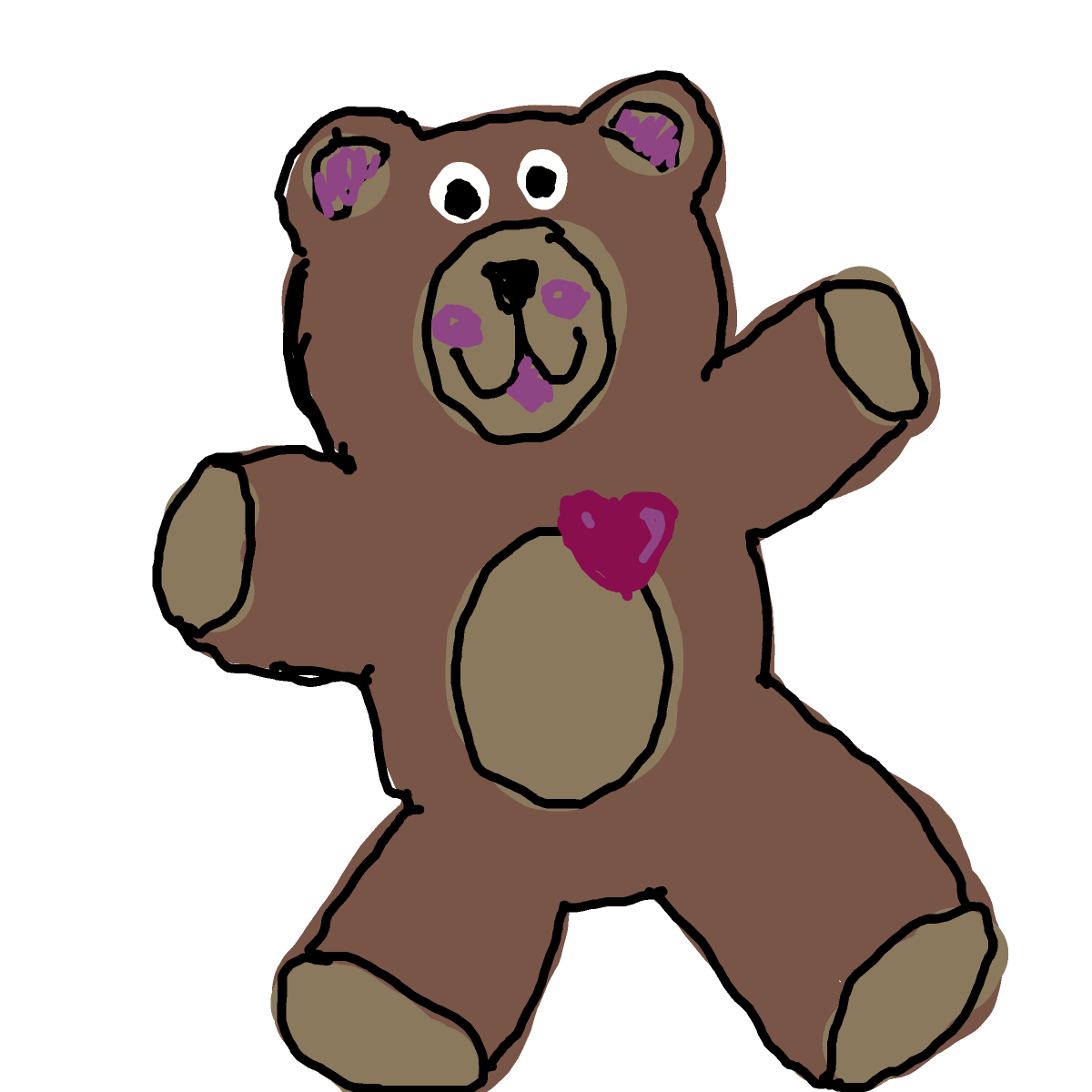 Bear drawing by grape-mild-agent