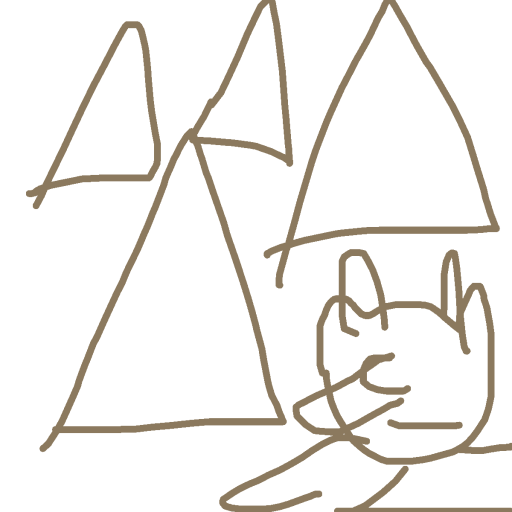 Pyramids drawing by shahadudu